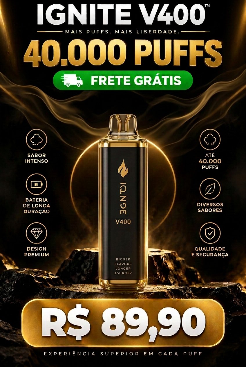 Oferta Ignite V400, 40.000 puffs